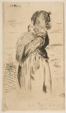 The Little Girl, 1861-62. Creator: Edouard Manet.