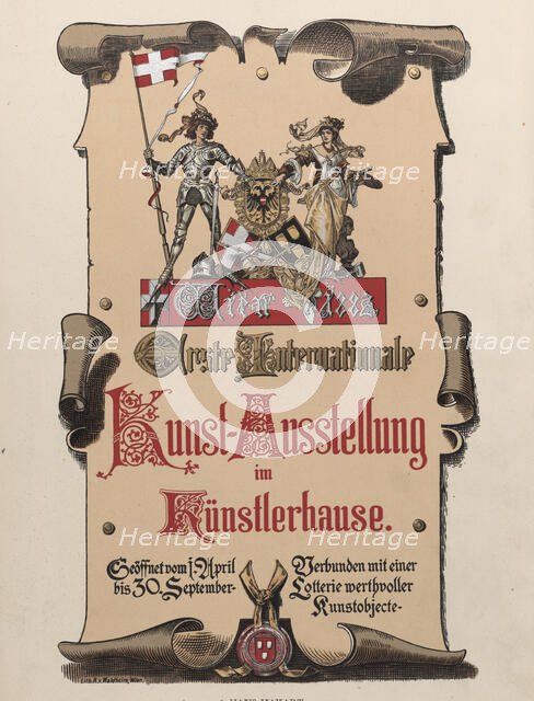 Hans Makart: Erste Internationale Kunstausstellung im Künstlerhause..., c1915. Creator: R von Waldheim.