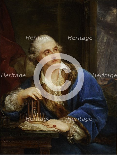 Portrait of Stanislaw II August Poniatowski, King and Grand Duke of the Polish-Lithuanian Commonweal