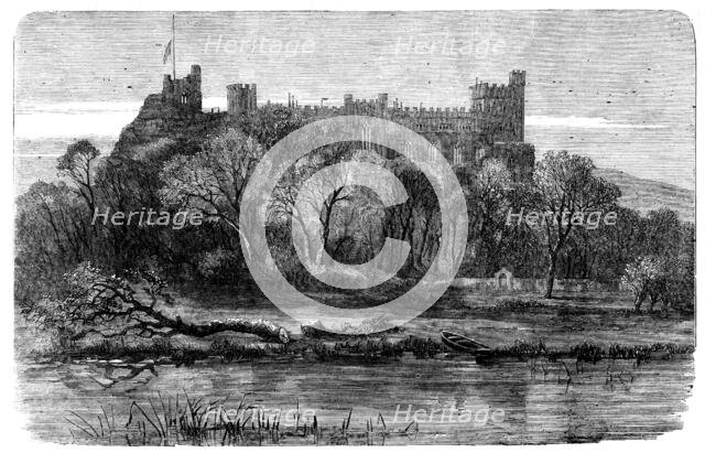 Arundel Castle, Sussex, the Seat of the Duke of Norfolk, 1858. Creator: Unknown.