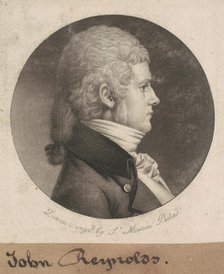 John Reynolds, 1802. Creator: Charles Balthazar Julien Févret de Saint-Mémin.