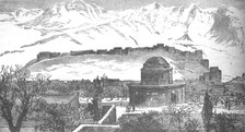 'View in Cabul: The Bala Hissar and Part of the City from Deh Afghan', c1880. Artist: Unknown.