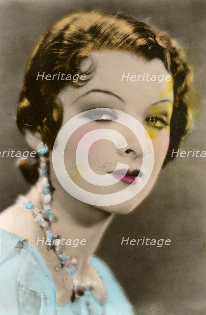 Myrna Loy (1905-1993), American actress, 20th century. Artist: Unknown