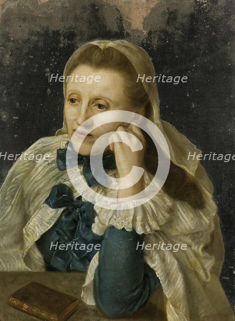 Unknown woman, possibly Anna Charlotta Kruuse af Verchou (1689-1766), 18th century. Creator: Anders Bergius.