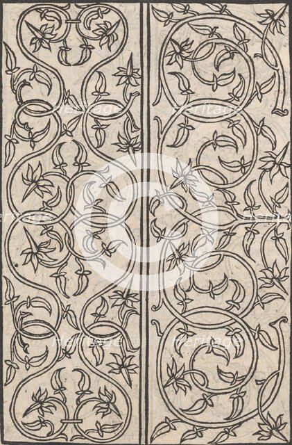 Page from Ein new kunstlich Modelbuch...(Page 16v), 1544., 1544. Creator: Peter Quentel.