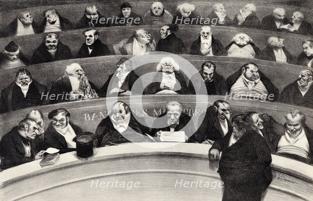 The Legislative Belly, 1834.