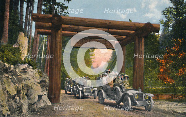 'Entrance to Mount Rainier National Park', c1916. Artist: Asahel Curtis.