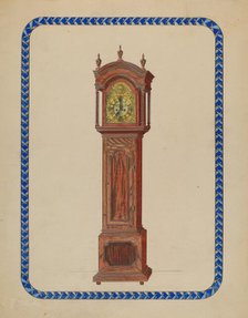 Clock, 1936. Creator: John Dieterich.