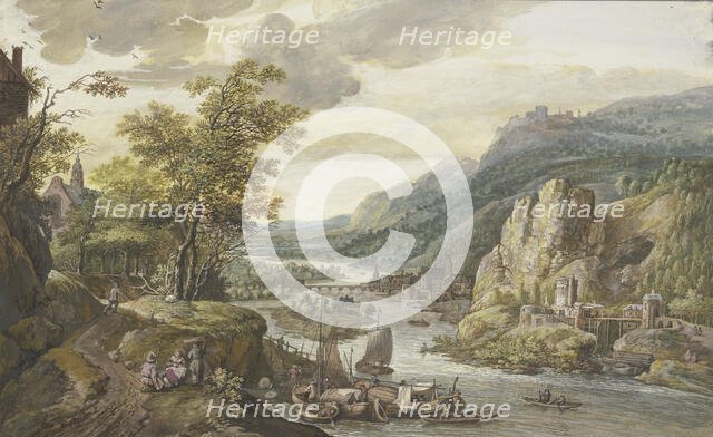 Flat landscape. Creator: Gerrit van Battem.