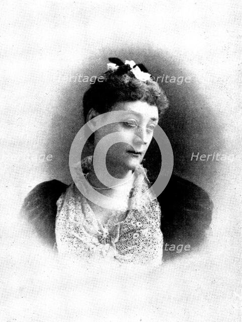 Writers of the Day: No. XXXVIII. - Mrs. Campbell Praed, 1898. Creator: Elliott & Fry.