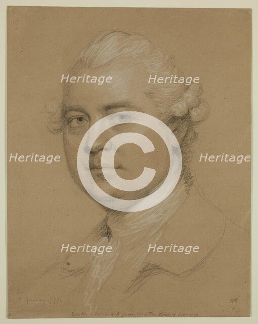 A. Gustavius, Diamond Merchant from Sweden, 1778. Creator: Ozias Humphry.