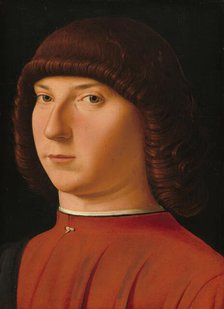 Portrait of a Young Man, c. 1475/1480. Creator: Antonello da Messina.