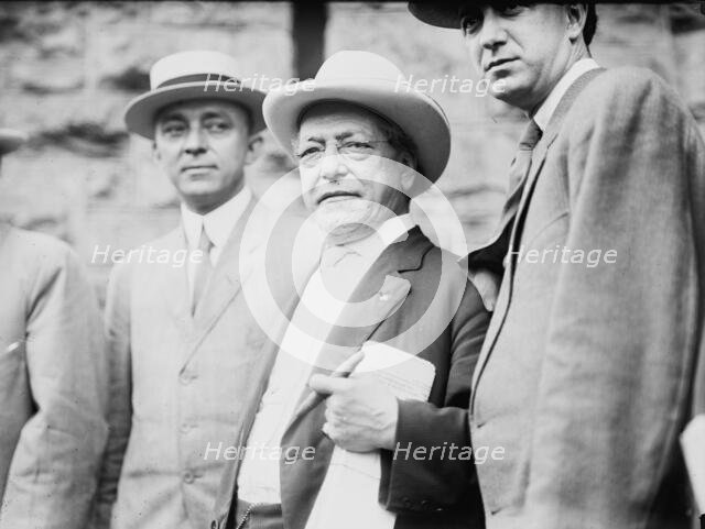 Democratic National Convention - George Horning of D.C. And Samuel Gompers, 1912. Creator: Harris & Ewing.
