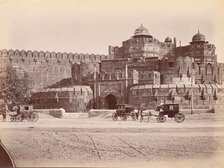 Red Fort, Delhi, India, 1860s-70s. Creator: Unknown.