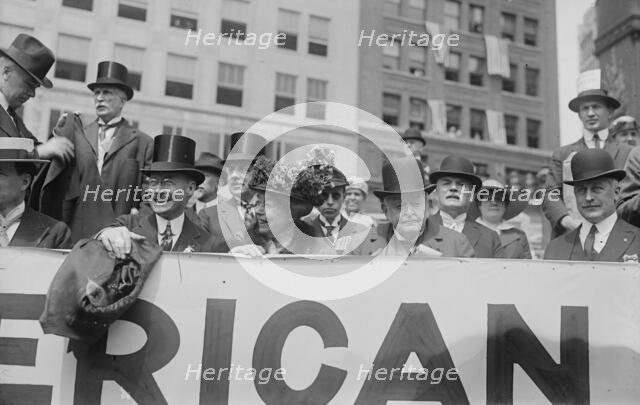 Joseph Hodges Choate & wife Caroline Dutcher Sterling Choate, between c1915 and c1920. Creator: Bain News Service.