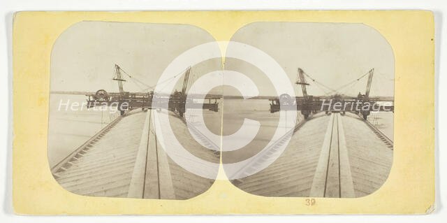 Victoria Bridge, November 1, 1859. Creator: William Notman.