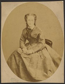 Pauline de Metternich nee Pauline Sander, about 1860. Creator: Alphonse J. Liébert.