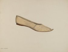 Slipper, 1935/1942. Creator: Daniel Marshack.