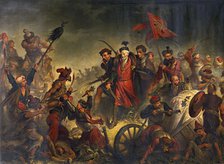 Death of Stanislaw Zolkiewski in a Battle of Cecora 1620', 1877. Creator: Eljasz-Radzikowski, Walery (1841-1905).