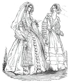 Fashions of 1842. Creator: Unknown.