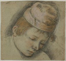 Head of Youth in a Pink Cap, n.d. Creator: Unknown.