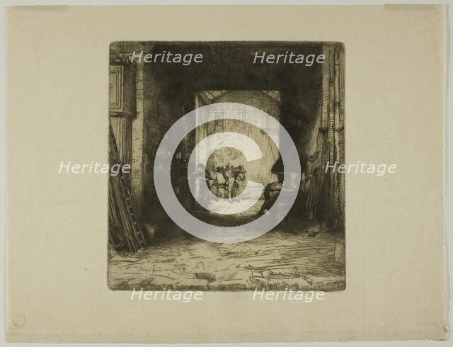 The Little Forge, 1902. Creator: Donald Shaw MacLaughlan.