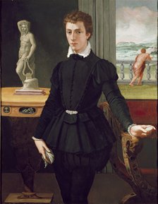 Portrait of a young Man, post 1560. Artist: Alessandro Allori.