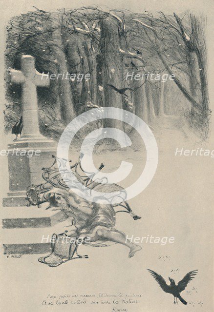 'La Cigale', 1919. Artist: Adolphe Willette.