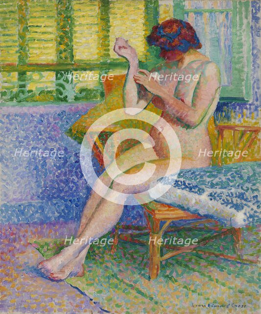 Model, 1900-1909. Creator: Henri-Edmond Cross.