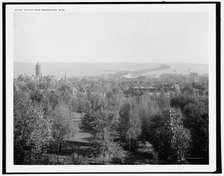 Duluth from Cascade Park, Minn., c1902. Creator: William H. Jackson.