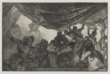 The Proverbs: Clear Folly, 1864. Creator: Francisco de Goya (Spanish, 1746-1828).