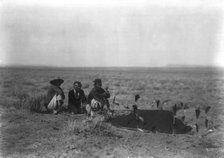 Yeibichai sweat-Navaho, c1905. Creator: Edward Sheriff Curtis.