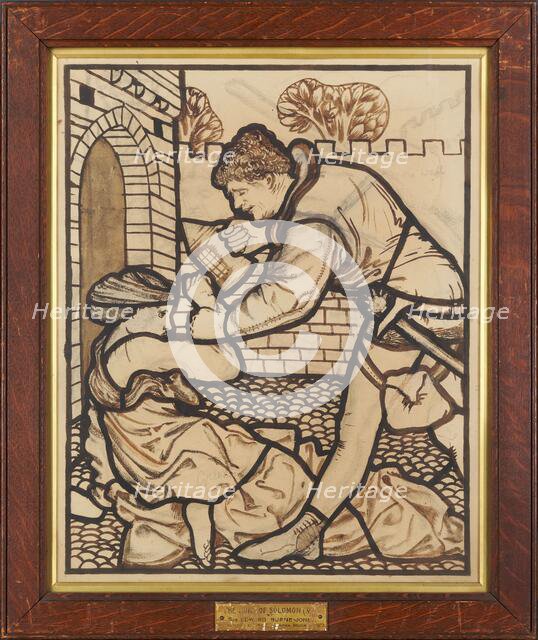 The Song of Solomon - 'The Watchman that went about the City', 1862-3. Creator: Sir Edward Coley Burne-Jones.