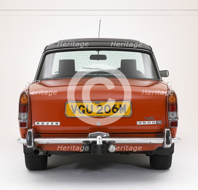 1974 Rover P6 3500S Artist: Unknown.