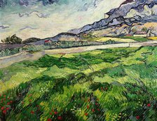 Green wheat field, 1889. Creator: Gogh, Vincent, van (1853-1890).