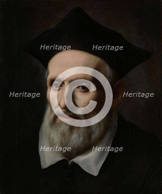 Saint Philip Neri (1515-1595), 1645 or 1646. Creator: Carlo Dolci.