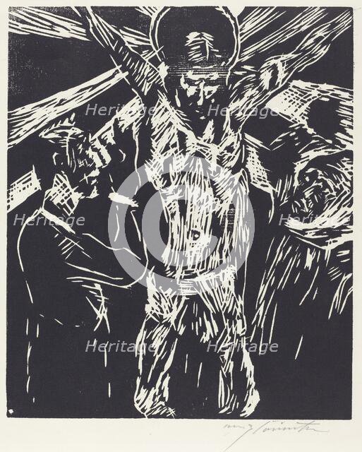 Christus am Kreuz (The Crucifixion), 1919. Creator: Lovis Corinth.
