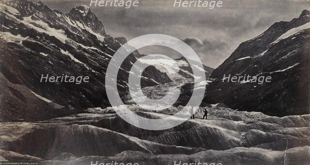 The Schriekhorn, Grindelwald, c.1860s. Creator: Francis Frith.