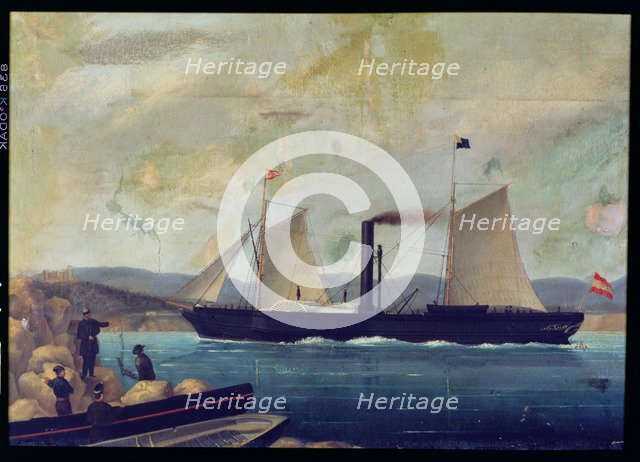 The Majorcan, ship where the musician Chopin and the writer Georges Sand made the trip to Majorca.