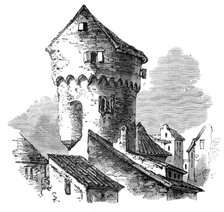 Königsberg and Dantzic: tower, Königsberg, 1869. Creator: Unknown.