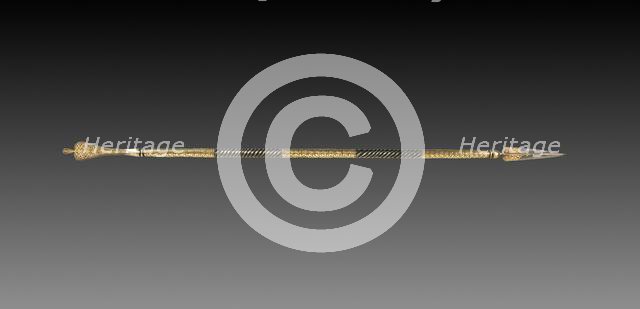 Javelin with Concealed Poignard, 19th Century. Creator: Unknown.