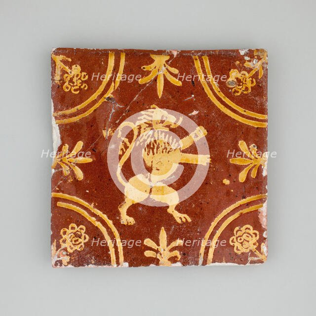 Tile, Limburg, 1575/1600. Creator: Unknown.