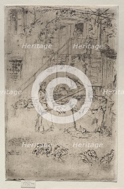 Turkeys, 1886. Creator: James McNeill Whistler (American, 1834-1903).