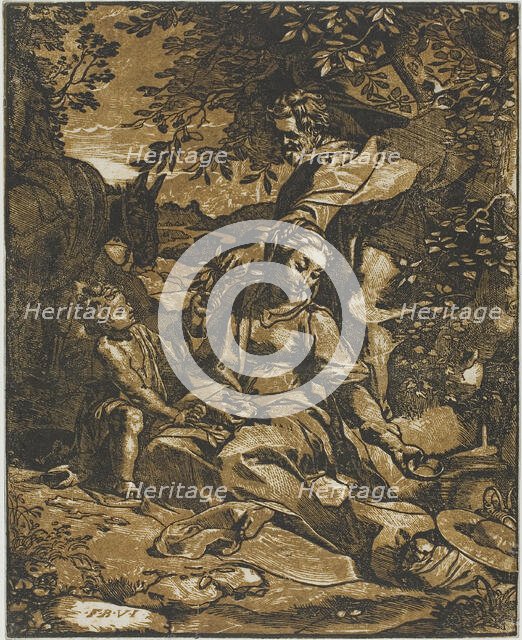 Rest on the Flight into Egypt, after 1570. Creator: Unknown.