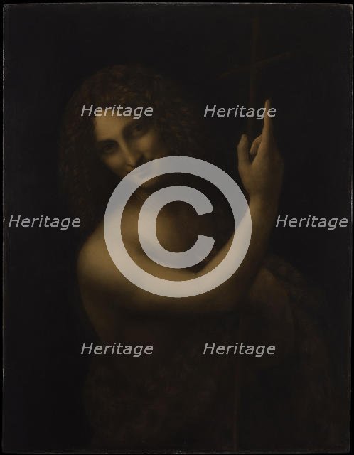 Saint John the Baptist, 1513-1516. Creator: Leonardo da Vinci (1452-1519).