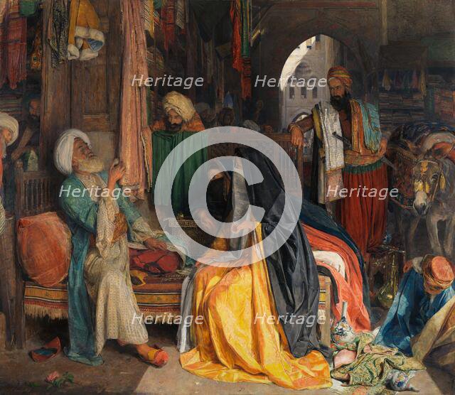 The Doubtful Coin, 1869. Creator: John Frederick Lewis.