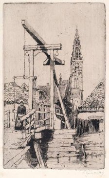 The Kwankelbrig, Edam, c1912. Creator: Martin Hardie.