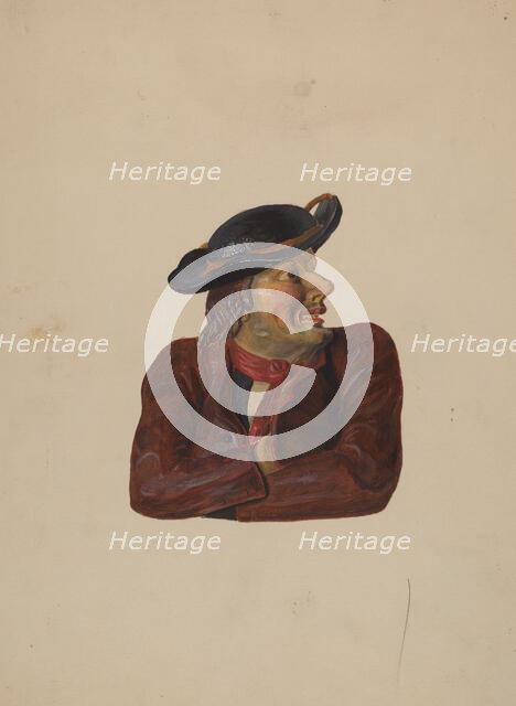 Tavern Bust, c. 1936. Creator: Richard F. Smith.