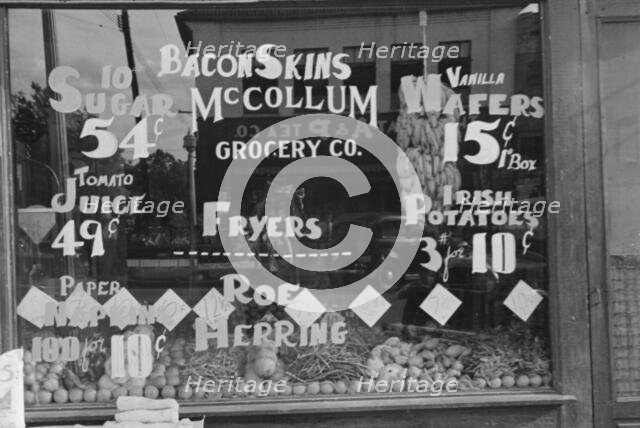 Storefront, Greensboro, Alabama, 1936. Creator: Walker Evans.