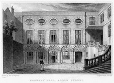 Brewers' Hall, Addle Street, City of London, 1831.Artist: William Radclyffe